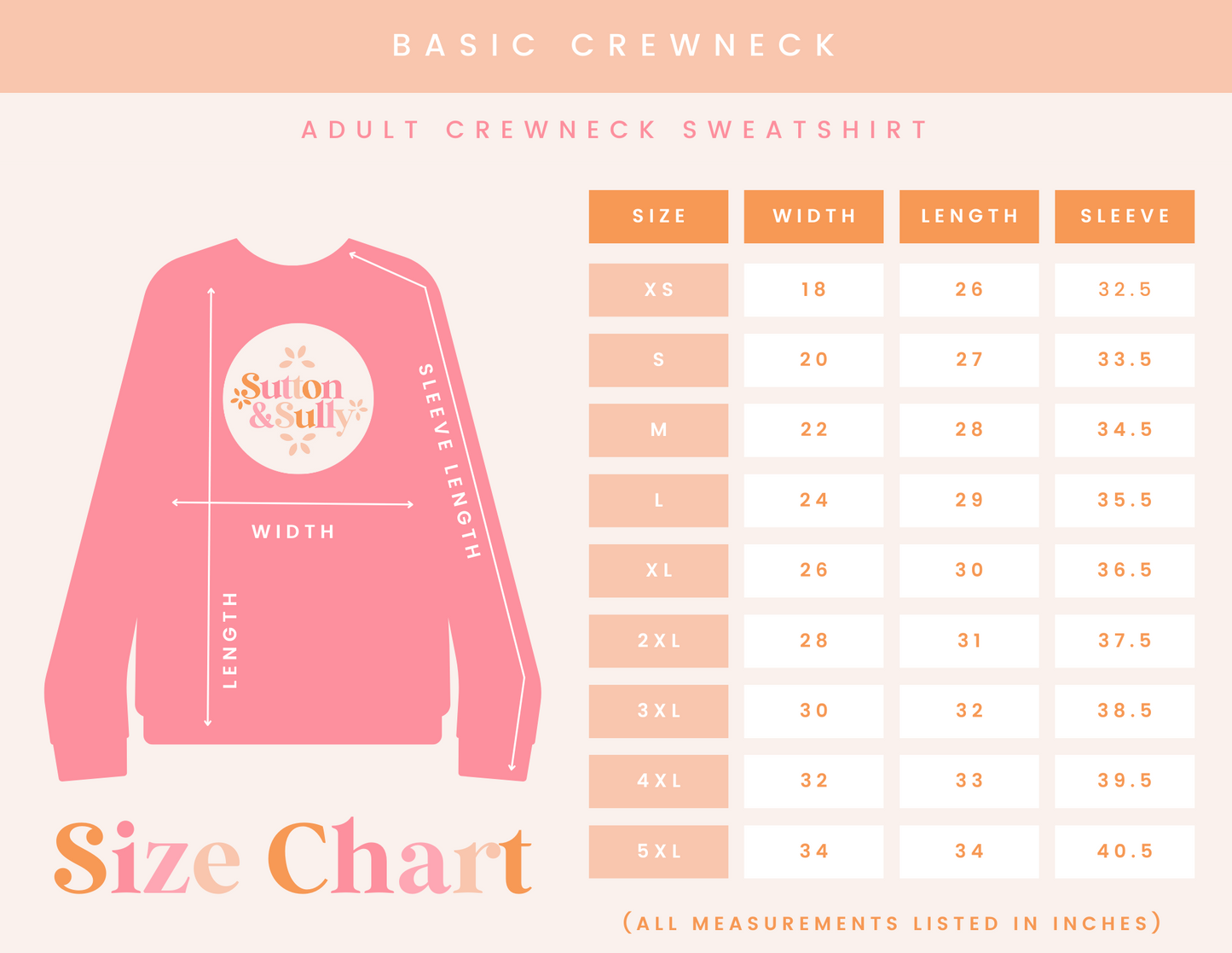 All Booked Basic Crewneck