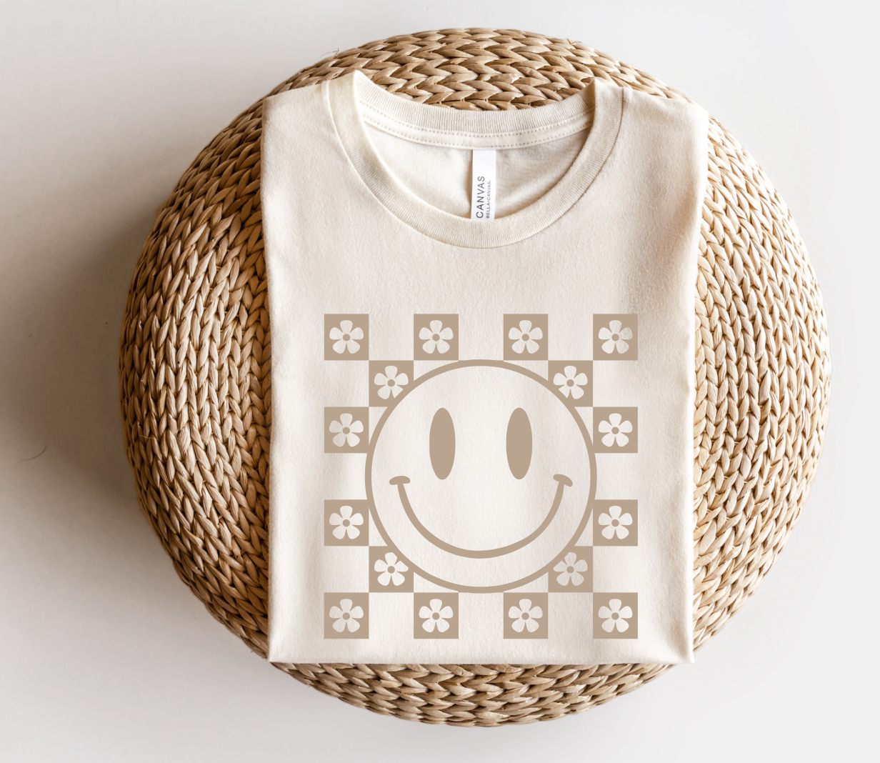 FLORAL SMILEY Tee