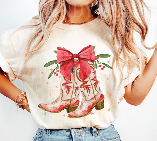 WESTERN CUTE CHRISTMAS Comfort Tee