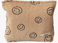 CORDUROY SMILEY FACE Makeup Bag