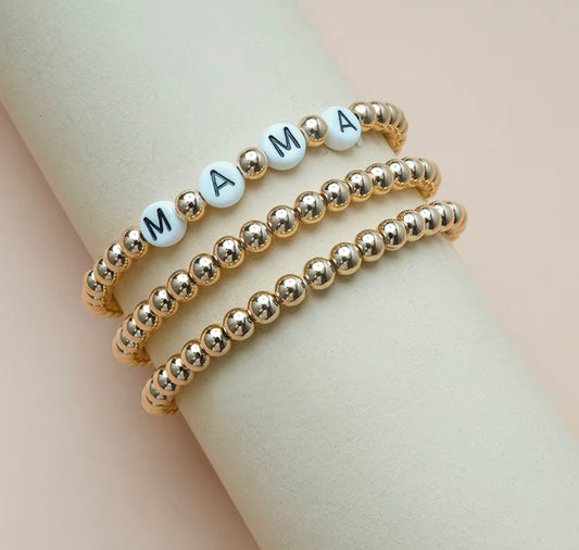 MAMA Bracelet Stack