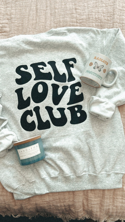 SELF LOVE CLUB Basic Crew