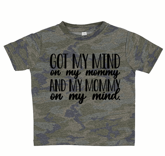 MOMMY ON MY MIND Toddler Tee