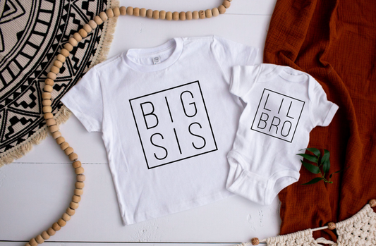 BIG/LIL SIBLING Toddler Tee