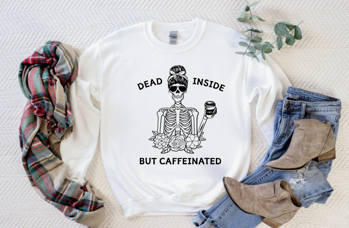 DEAD BUT CAFFEINATED Basic Crew