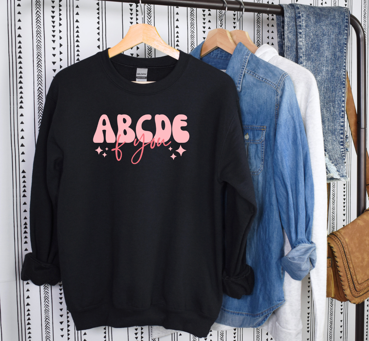 ABCDE-F YOU Basic Crewneck