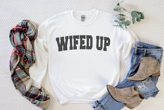 WIFED UP Basic Crewneck