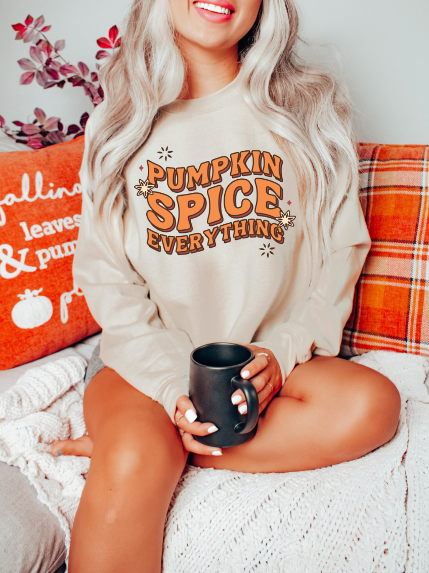 Pumpkin Spice Everything BASIC CREW