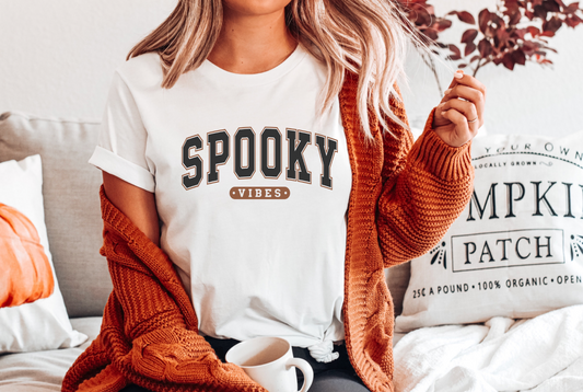 SPOOKY VIBES UNIVERSITY Tee