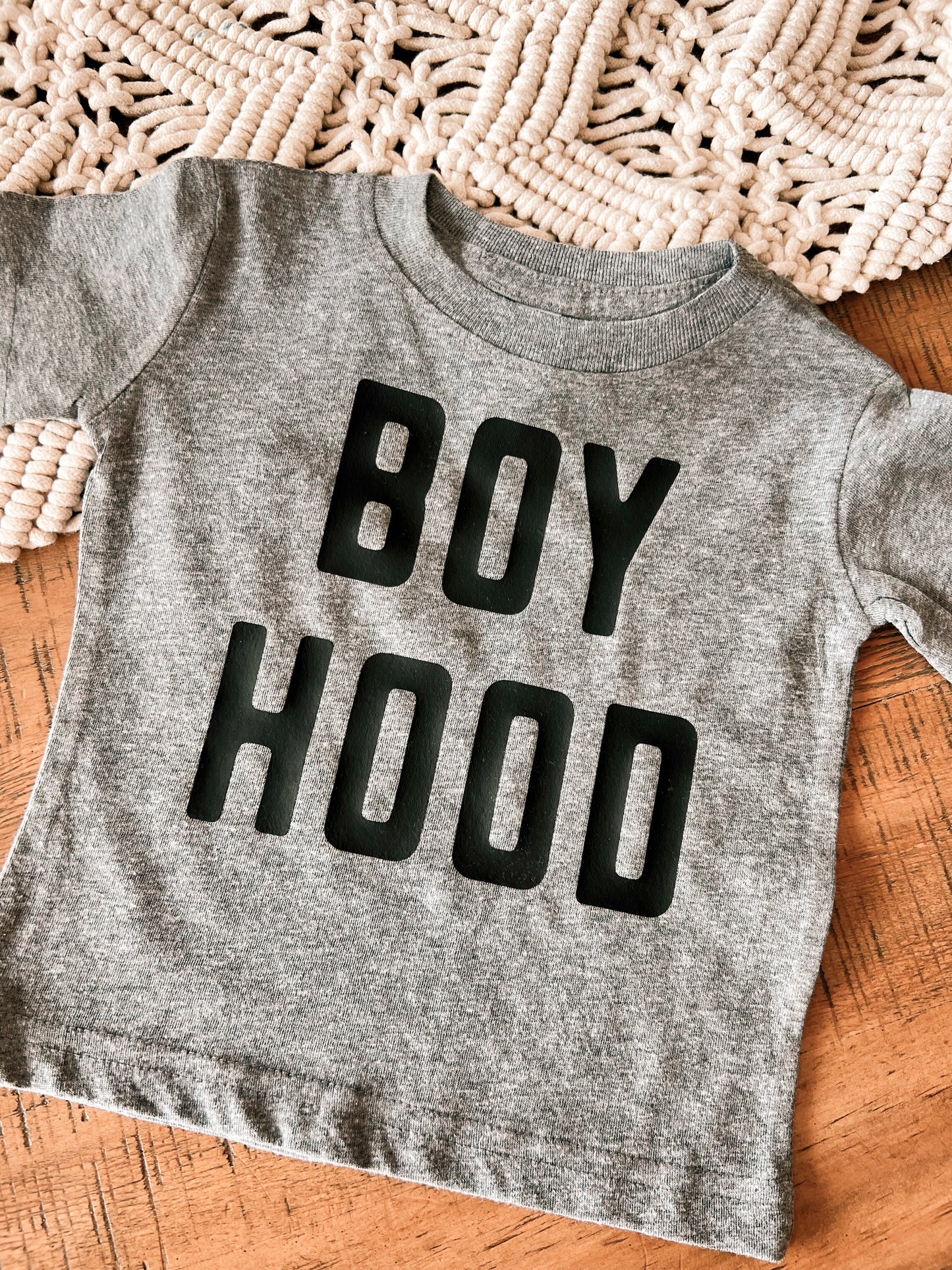 BOY HOOD Infant and Toddler Tee