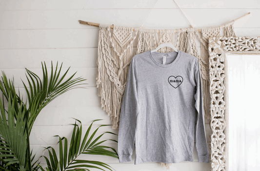 MAMA HEART Long Sleeve