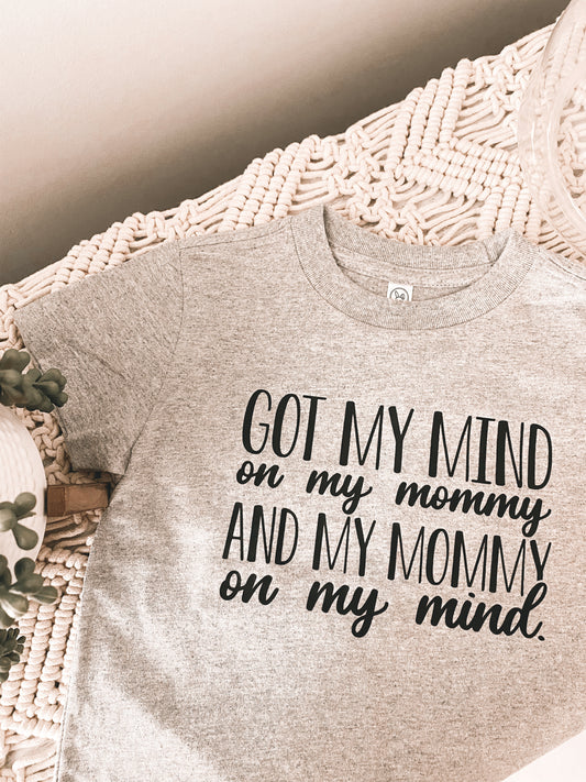 MOMMY ON MY MIND Toddler Tee