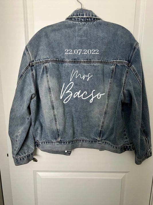 SUTTON CUSTOM Jean Jacket