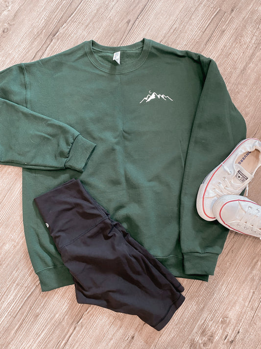 TAKE A HIKE Basic Crewneck