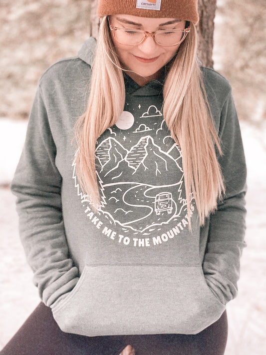 TAKE ME TO THE MOUNTAINS Hoodie