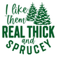 REAL THICK AND SPRUCEY Basic Crewneck